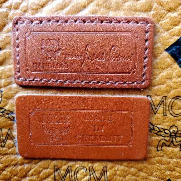 USED Vintage MCM Visetos Tote Bag - Picture 10 of 16